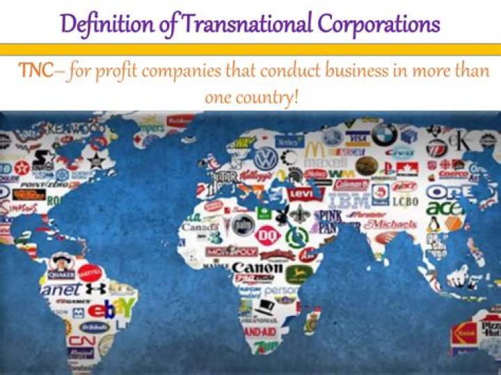 What is the meaning of transnational corporation?