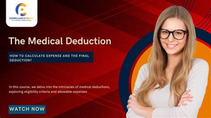 What is the medical deduction threshold for 2019?