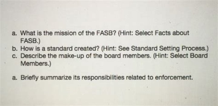 What is the mission of the FASB?