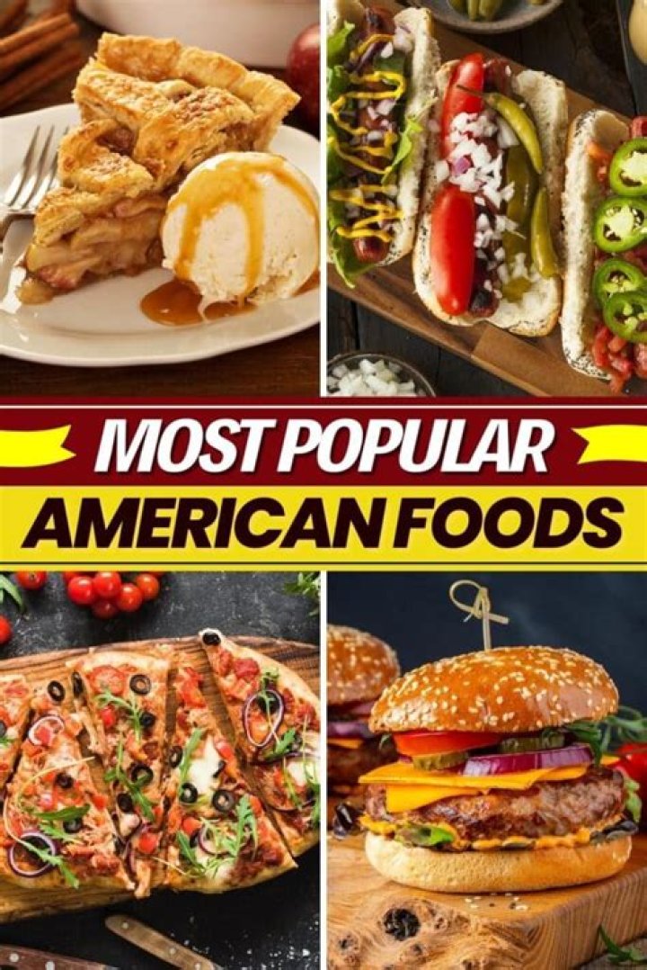 What is the most popular food in America?
