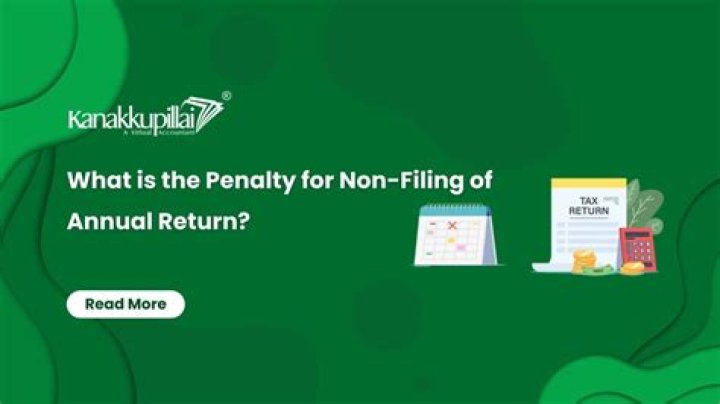 What is the penalty for not filing annual return?