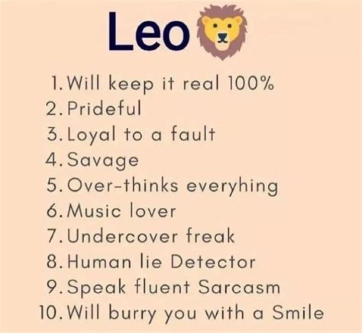 What is the personality of a lion?