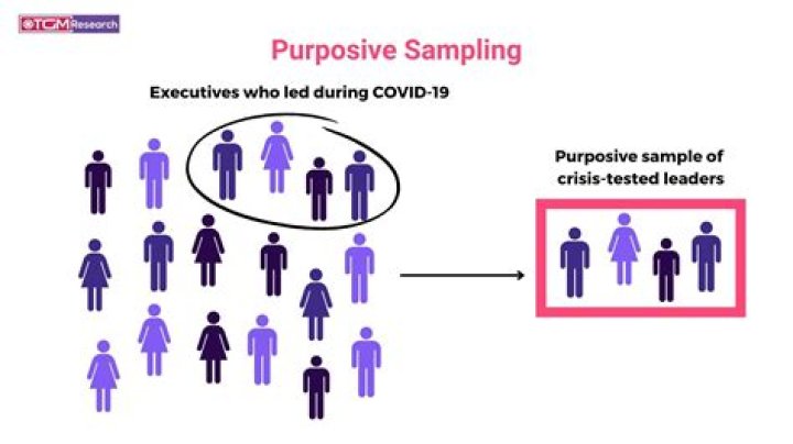 What is the purpose of purposive sampling?