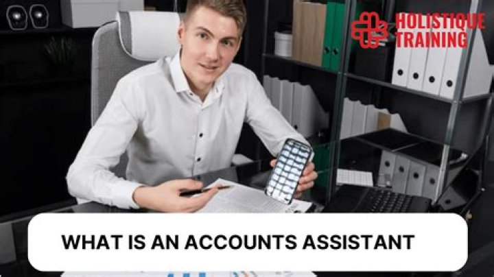 What is the role of an accounts assistant?