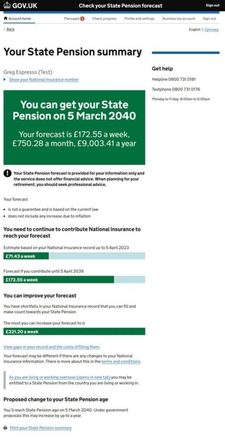 What is the State Pension amount for a single person?