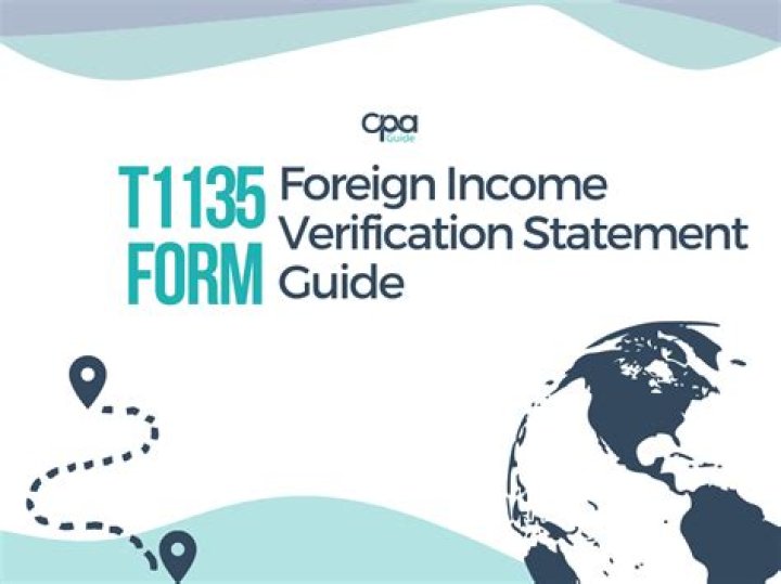 What is the T1135 form?
