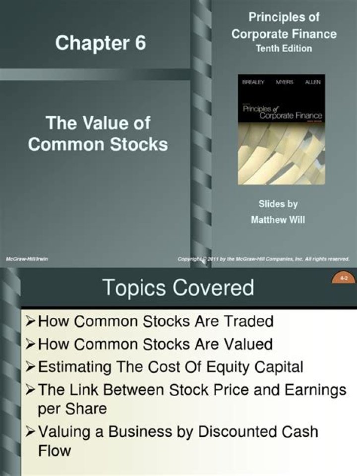 What is the value of common stock?
