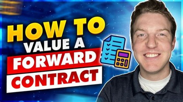 What is the value of forward contract?