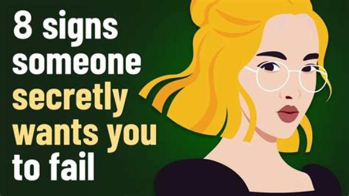 What is the word for when someone wants you to fail?