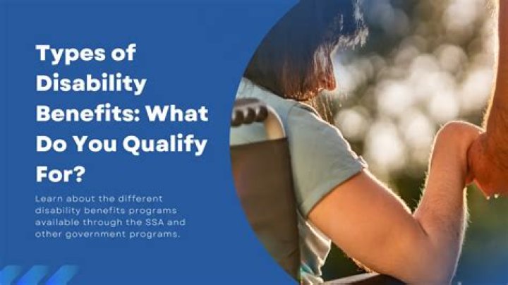 What kind of things qualify you for disability?