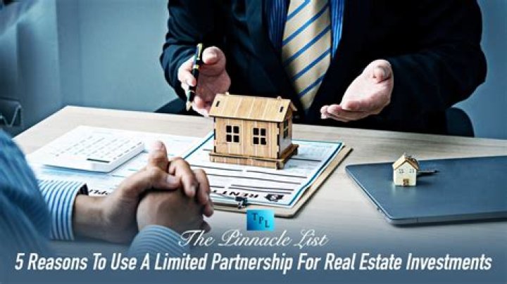 What makes a real estate partnership a limited partnership?