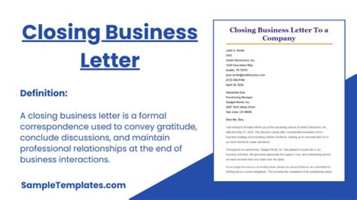 What paperwork is needed to close a business?