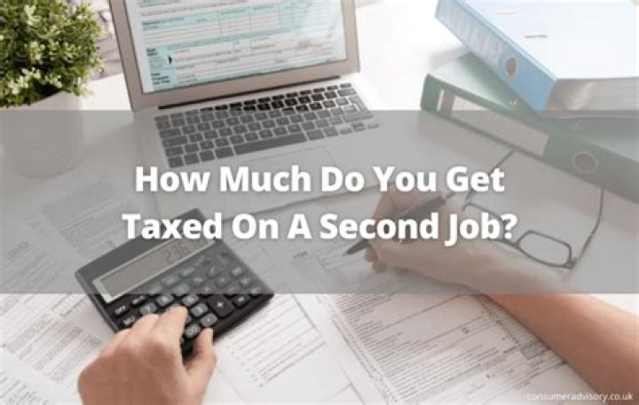 What percentage do you get taxed on a second job?