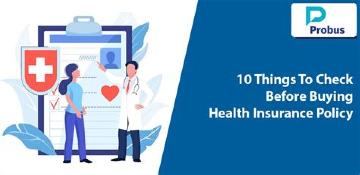 What should I check before medical insurance?