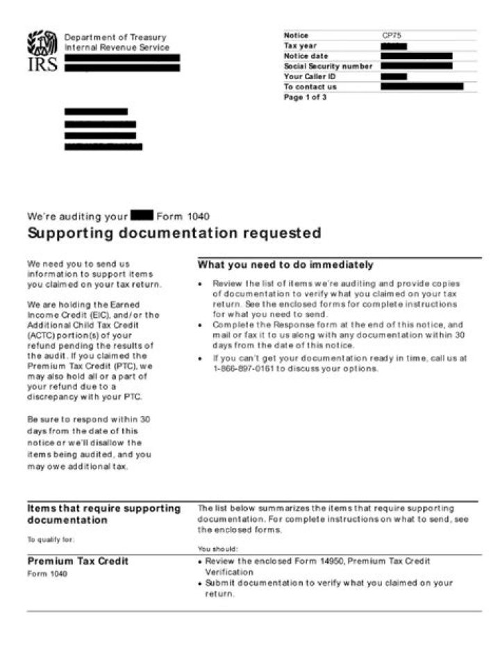 What should I do if I get a notice from the IRS?