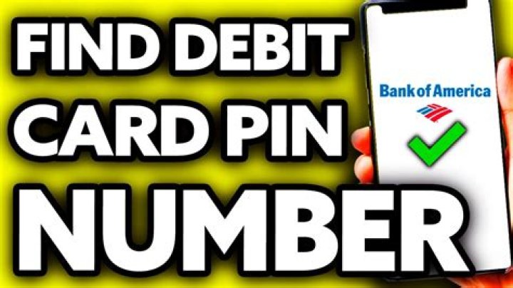 What to do if I forgot my PIN number for my debit card?