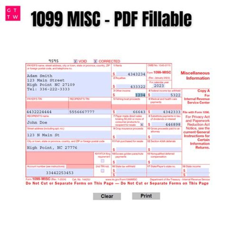 What to do if you issued a 1099 MISC in error?