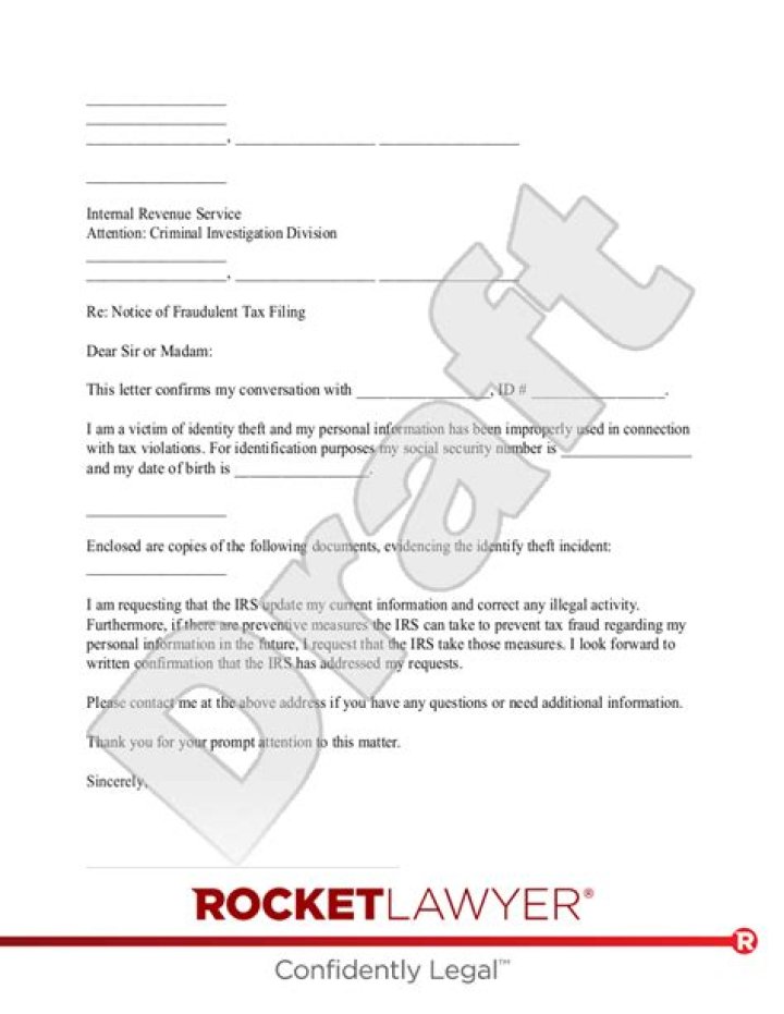 What to do if you receive a fraudulent IRS letter?