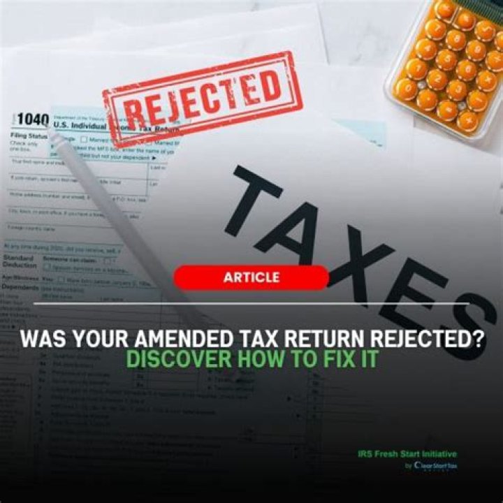 What to do if your 2018 tax return is rejected?