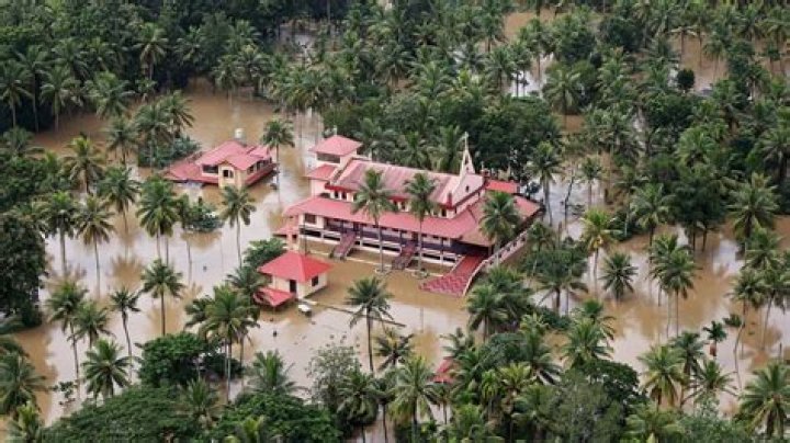 What was the cause of Kerala flood 2018?