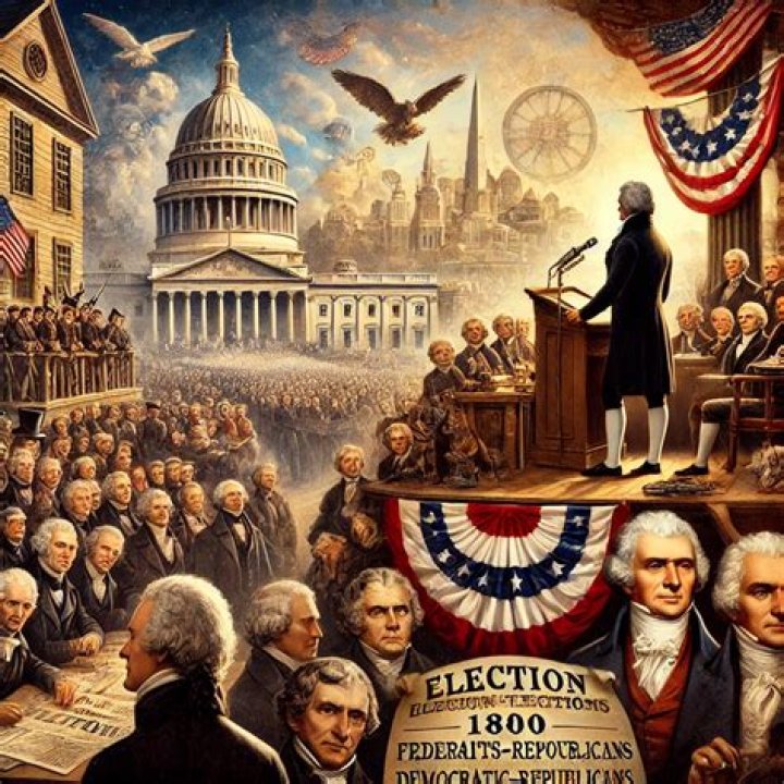 What was the peaceful revolution of 1800?