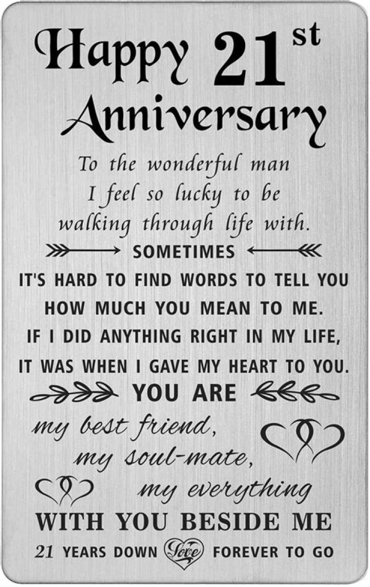 When did I Lose my Husband of 21 years?