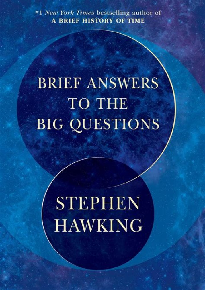 When did Stephen Hawking write brief answers to the big questions?