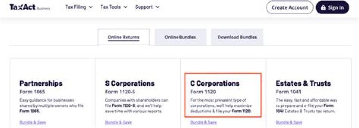When do C corporations have to file tax returns?