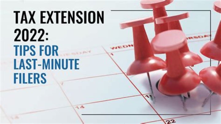 When do you get an extension to file your taxes?