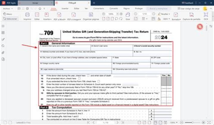 When do you have to fill out Form 709?