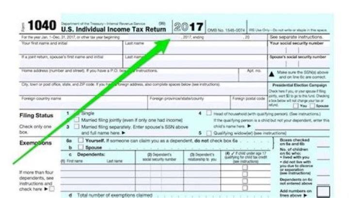 When do you have to mail your 2017 tax return?