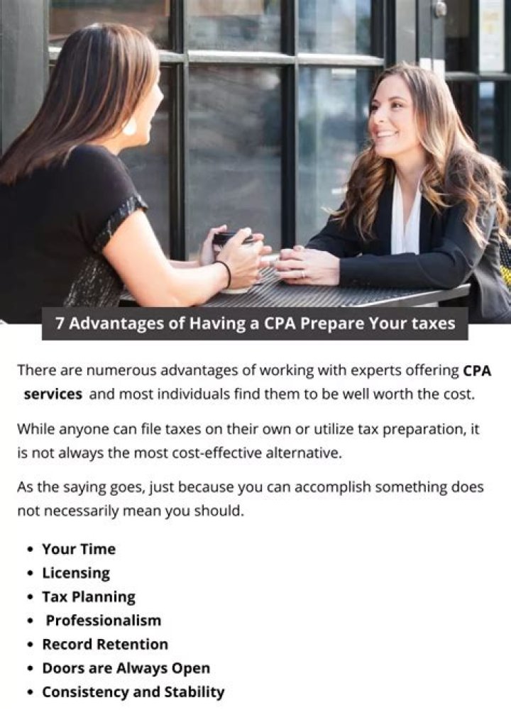 When do you need a CPA to prepare your taxes?
