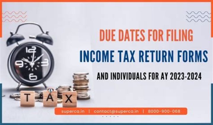 When is the due date for income tax?