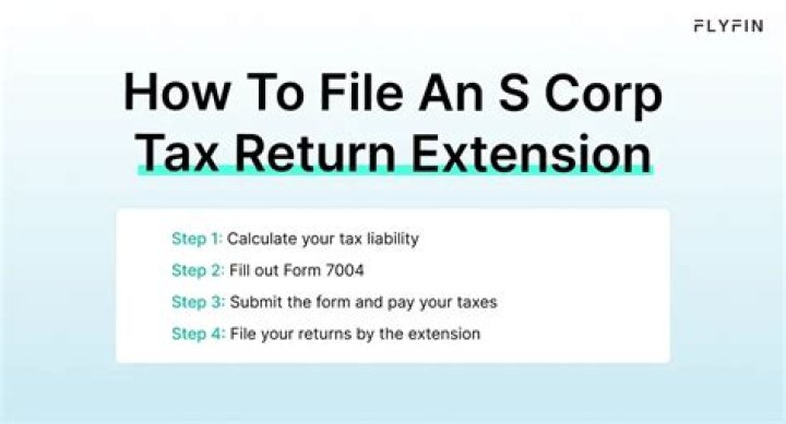 When to file a s Corp tax return?