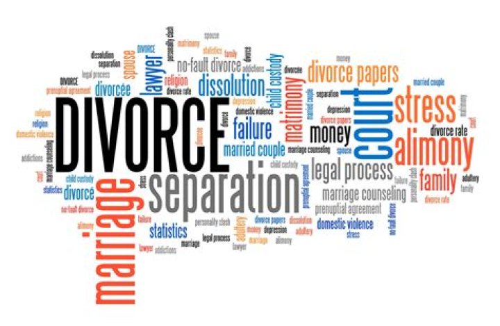 When was the first divorce filed?