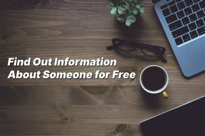 Where can I find information about someone for free?