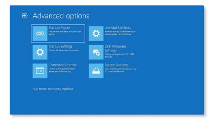Where can I find startup options?