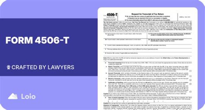 Where do I mail a 4506-T form?