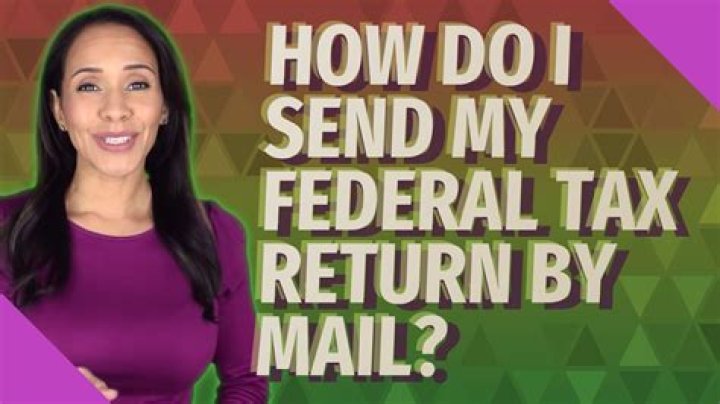 Where do I mail the 2018 federal tax return?