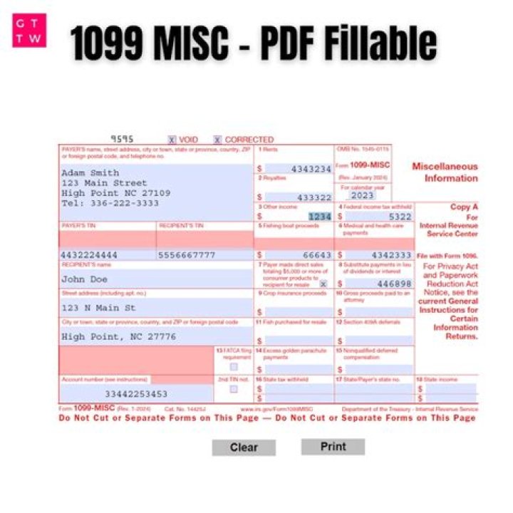 Where do I put my income on a 1099-MISC?