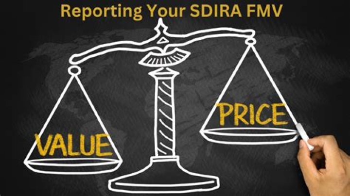Where do I report fair market value to an IRA?