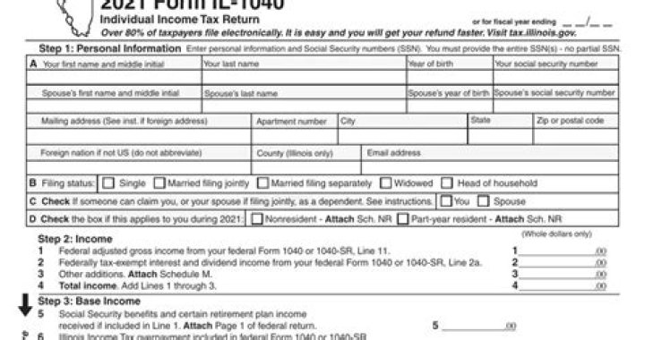 Where do I send my Illinois tax forms?