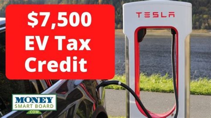 Where does the 7, 500 electric car tax credit come from?
