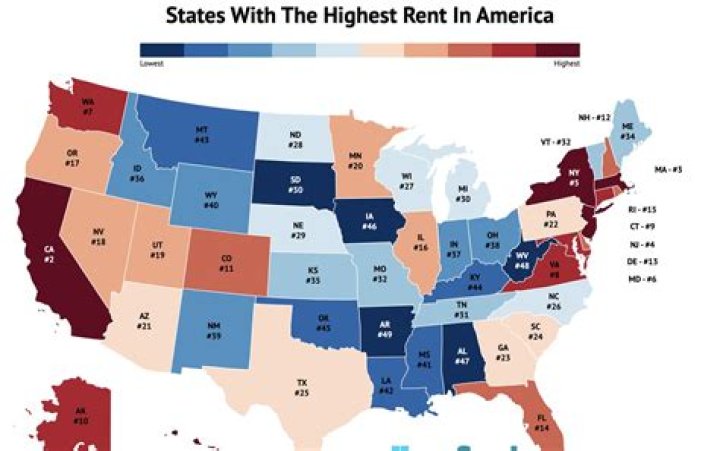 Where is the cheapest rent in California?