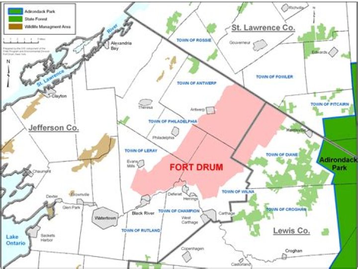 Where should I live near Fort Drum?