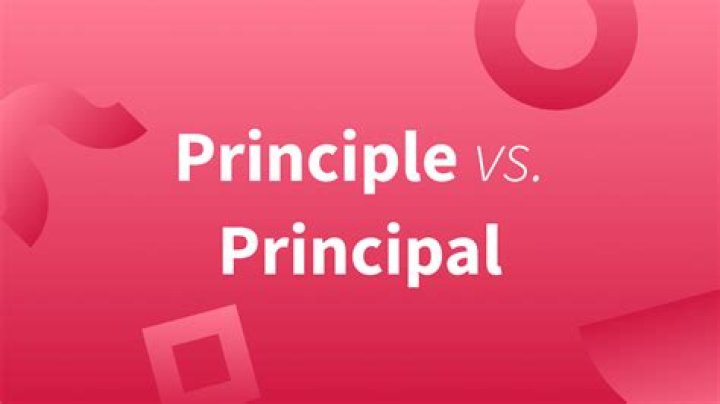 Which is higher lead or principal?