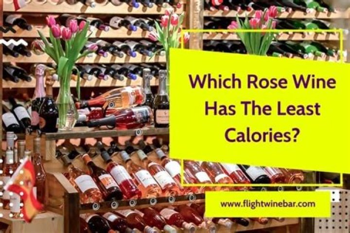 Which wine has the least calories?