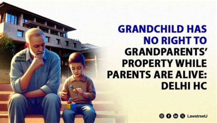 Who can claim grandparents property?