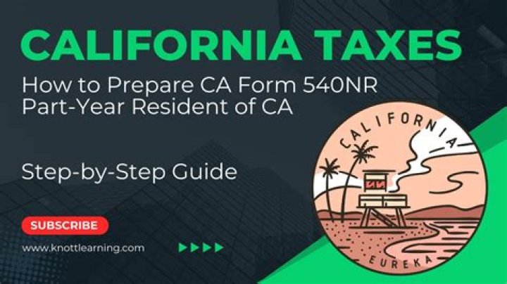 Who is a part year resident of California?