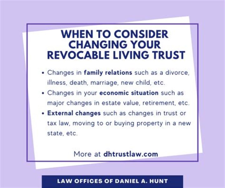 Who is in charge of settling a revocable living trust?